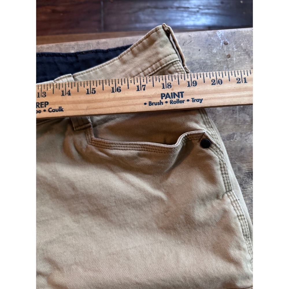 Wrangler ATG Shorts 37 Tan Canvas Utility Outdoor Gorpcore - Picture 5 of 7